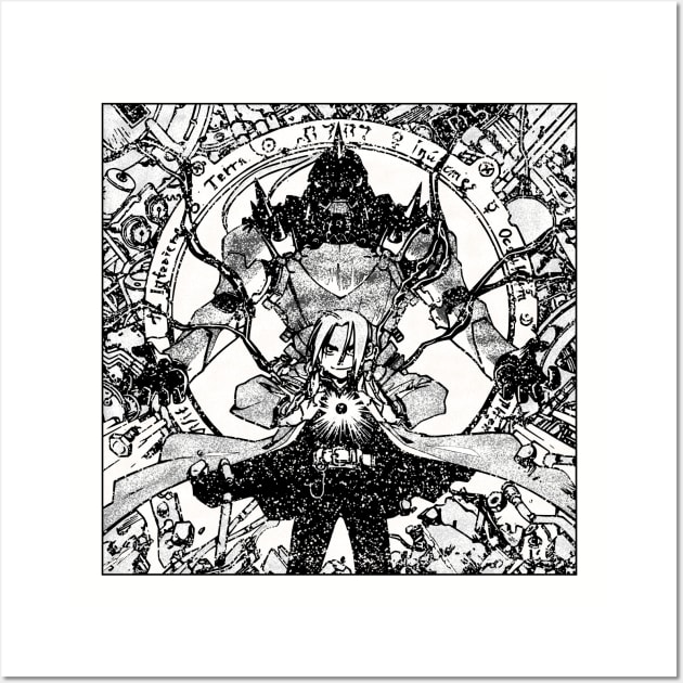 Fullmetal Alchemist Anime Manga 1 Wall Art by MaxGraphic